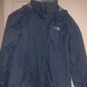 Adult small northface rain jacket